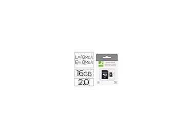Memoria sd micro q-connect flash 16 gb clase 6 con adaptador Memoria sd micro q-connect flash 16 gb clase 6 con adaptador
