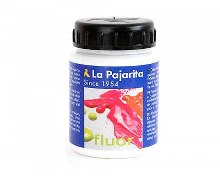 Pintura acrilica la pajarita f-00 blanco fluorescente 75ml