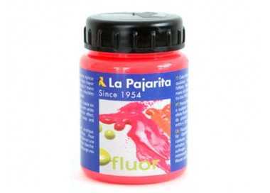 Pintura acrilica la pajarita f-03 rojo amapola fluorescente 75ml Pintura acrilica la pajarita f-03 rojo amapola fluorescente 75ml