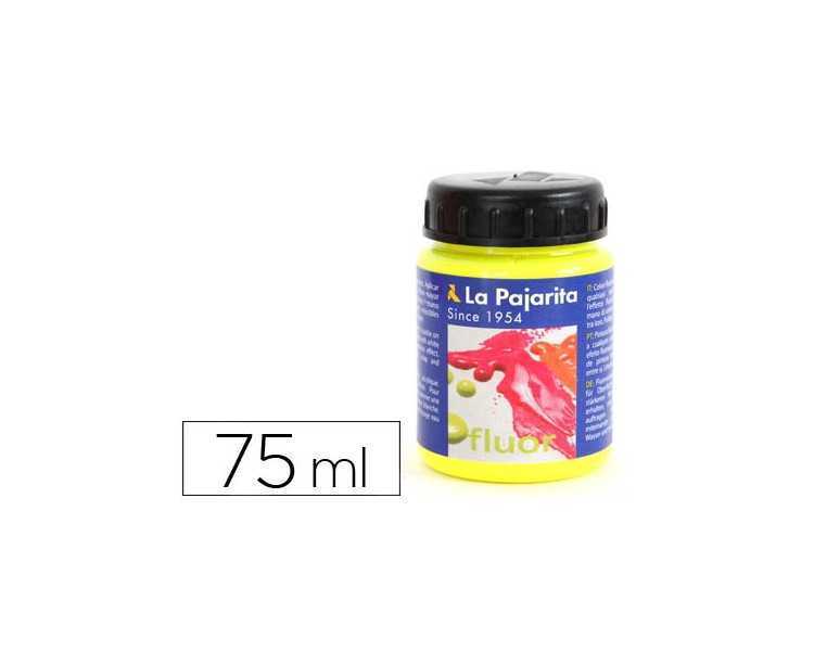 Pintura acrilica la pajarita f-01 amarillo canario 75ml