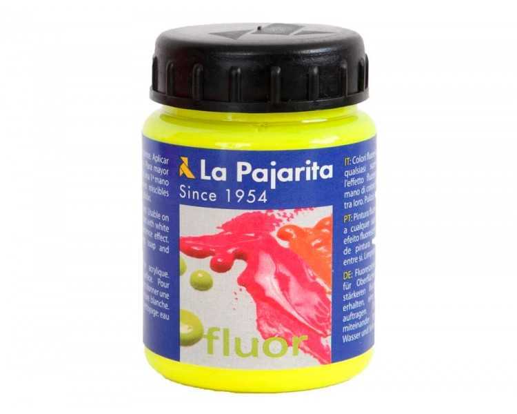 Pintura acrilica la pajarita f-01 amarillo canario 75ml