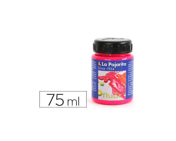 Pintura acrilica la pajarita f-04 magenta fluorescente 75ml