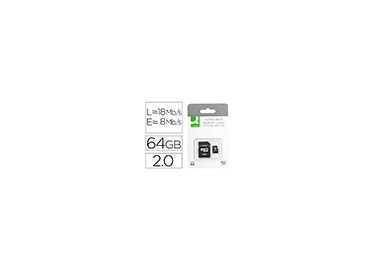 Memoria sd micro q-connect flash 64 gb clase 10 con adaptador Memoria sd micro q-connect flash 64 gb clase 10 con adaptador
