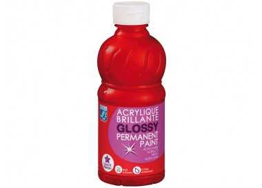 Pintura acrilica l&b brillo rojo primario bote de 250 ml