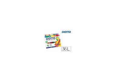 Rotulador giotto turbo color caja de 36 colores