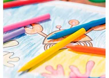 Lapices cera plastidecor caja de 36 colores surtidos