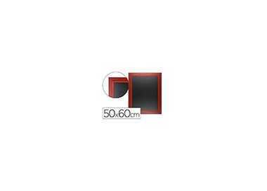Pizarra negra liderpapel mural de madera con superficie para rotuladores tipo tiza 50x60cm Pizarra negra liderpapel mural de madera con superficie para rotuladores tipo tiza 50x60cm