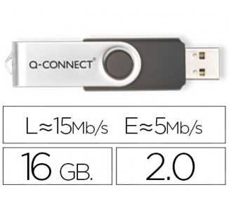 Memoria usb q-connect flash 16 gb 2.0