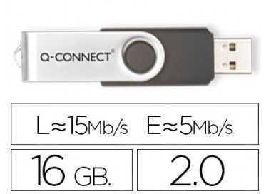 Memoria usb q-connect flash 16 gb 2.0