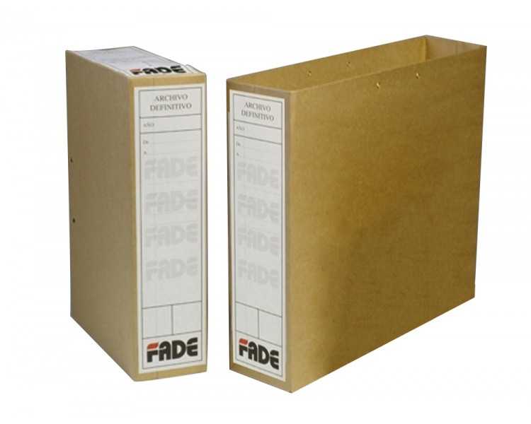 Bolsa archivo definitivo fade folio kraft bicolor