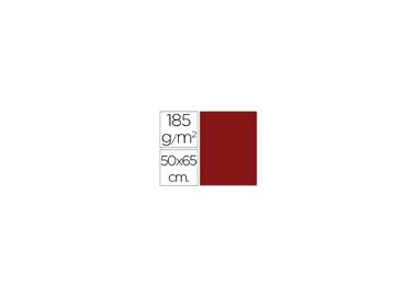 Cartulina guarro granate 50x65 cm 185 gr Cartulina guarro granate 50x65 cm 185 gr