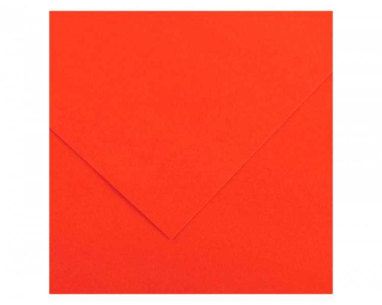 Cartulina guarro tomate 50x65 cm 185 gr