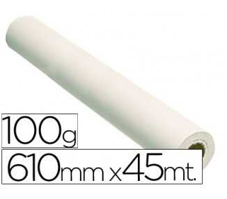 Papel reprografia grafic 100 grs. para plotter -papel estucado blanco mate 610x45 mts. 1440 dpi