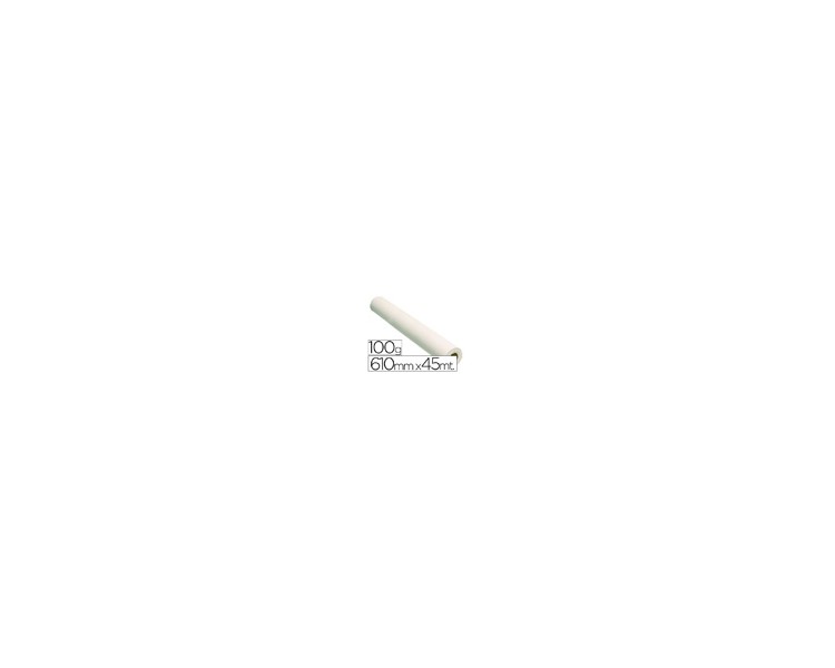 Papel reprografia grafic 100 grs. para plotter -papel estucado blanco mate 610x45 mts. 1440 dpi