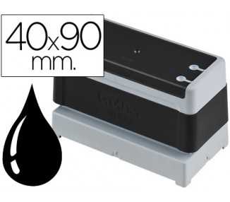 Sello automatico brother 40 mm x 90 mm negro