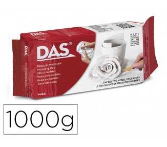 Pasta das blanca para modelar seca sin coccion 1000 gr