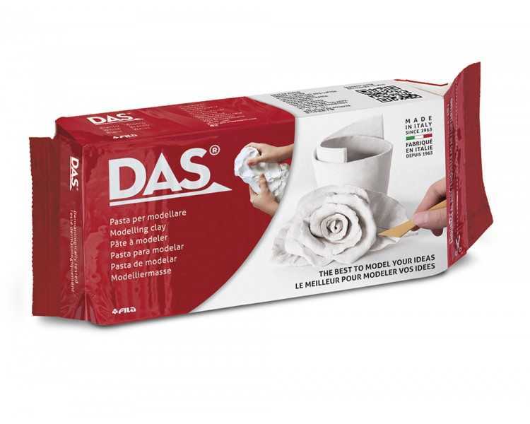 Pasta das blanca para modelar seca sin coccion 1000 gr