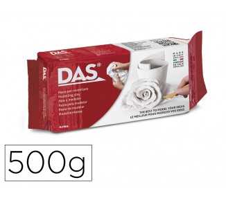 Pasta das blanca para modelar seca sin coccion 500 gr