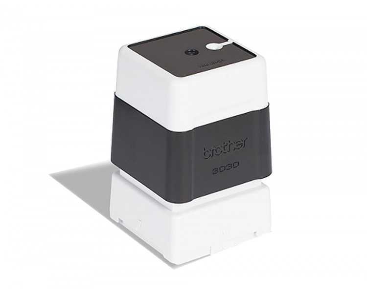 Sello automatico brother 30 mm x 30 mm negro