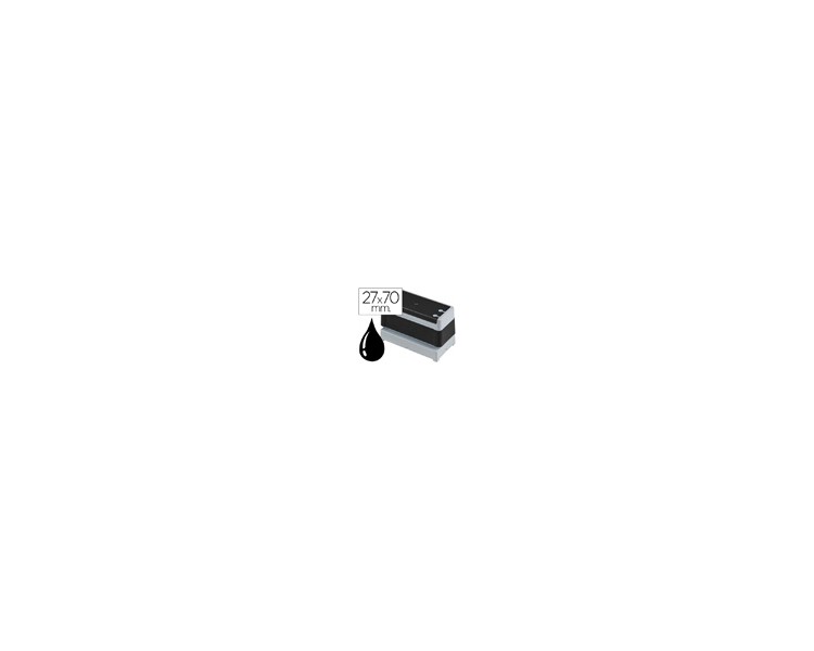 Sello automatico brother 27 mm x 70 mm negro