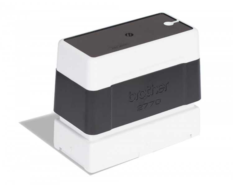 Sello automatico brother 27 mm x 70 mm negro