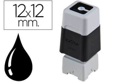 Sello automatico brother 12 mm x 12 mm negro