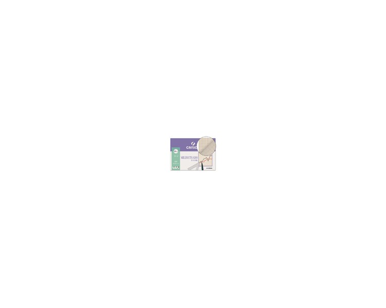 Papel milimetrado guarro 210x297 mm minipack de 12 hojas