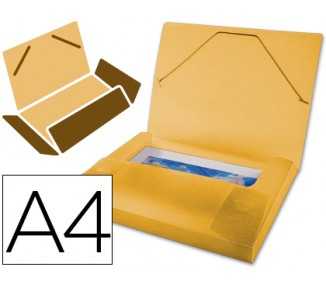 Carpeta liderpapel portadocumentos 36851 polipropileno din a4 naranja serie frosty lomo 25 mm
