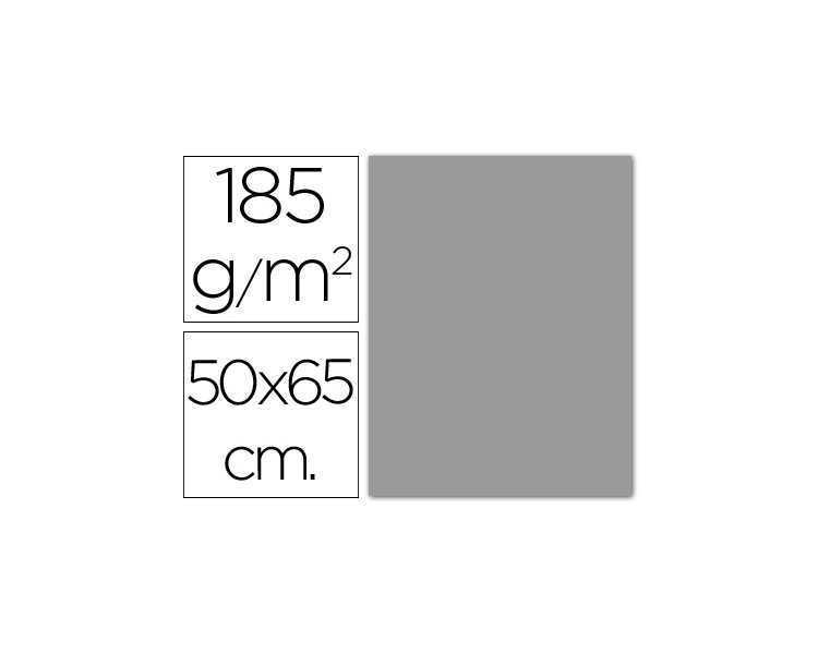 Cartulina guarro gris perla 50x65 cm 185 gr