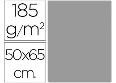 Cartulina guarro gris perla 50x65 cm 185 gr