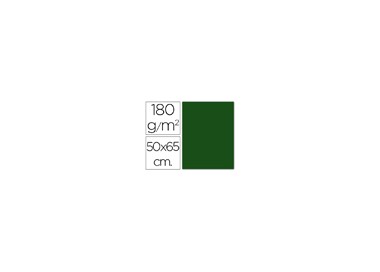 Cartulina guarro verde abeto 50x65 cm 180 gr