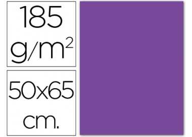 Cartulina guarro violeta 50x65 cm 185 gr