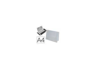 Carpeta liderpapel portadocumentos gomas 36934 polipropileno din a4 transparente translucido lomo 25 mm Carpeta liderpapel portadocumentos gomas 36934 polipropileno din a4 transparente translucido lomo 25 mm