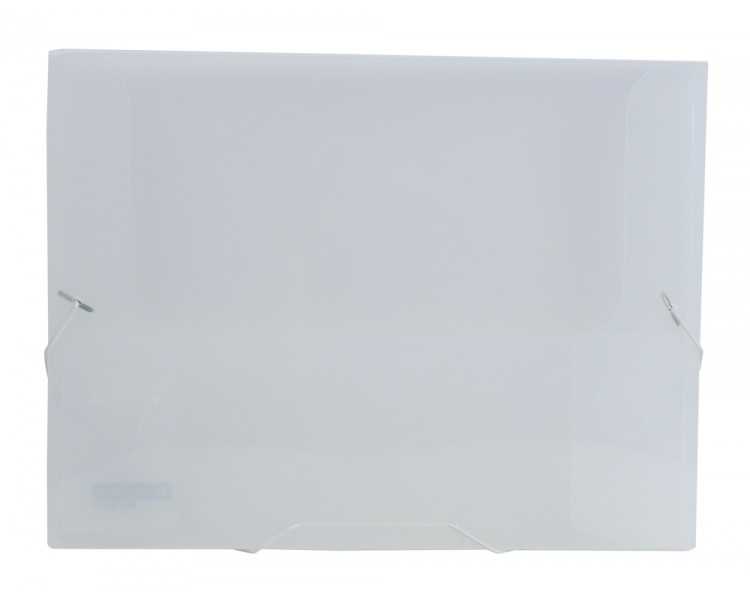 Carpeta liderpapel portadocumentos gomas 36934 polipropileno din a4 transparente translucido lomo 25 mm