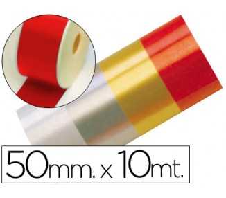Cinta fantasia 10 mt x 50 mm rojo
