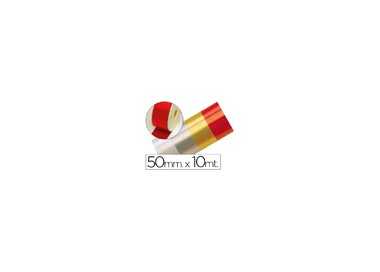 Cinta fantasia 10 mt x 50 mm rojo