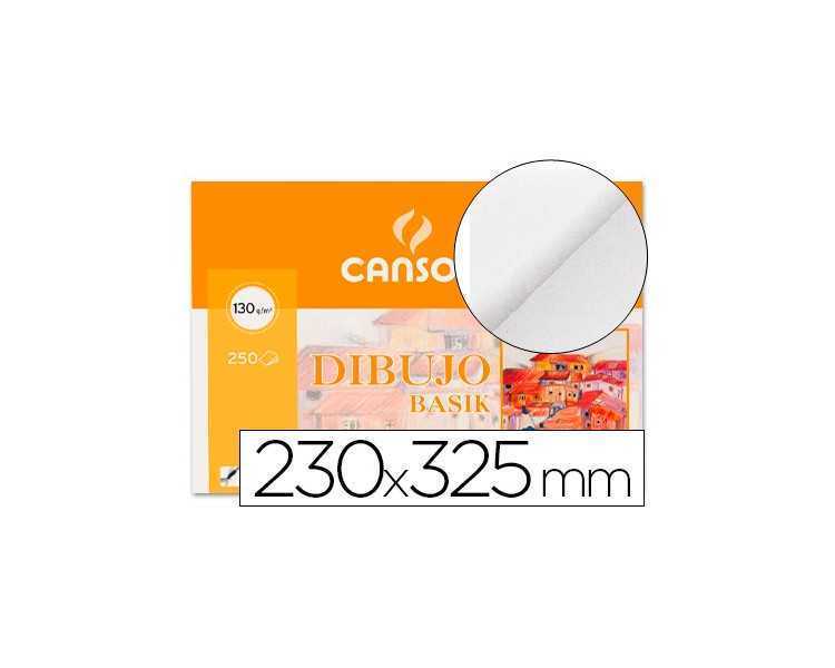 Papel dibujo basik 23x32.5 cm 130 gr sin recuadro