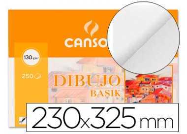 Papel dibujo basik 23x32.5 cm 130 gr sin recuadro