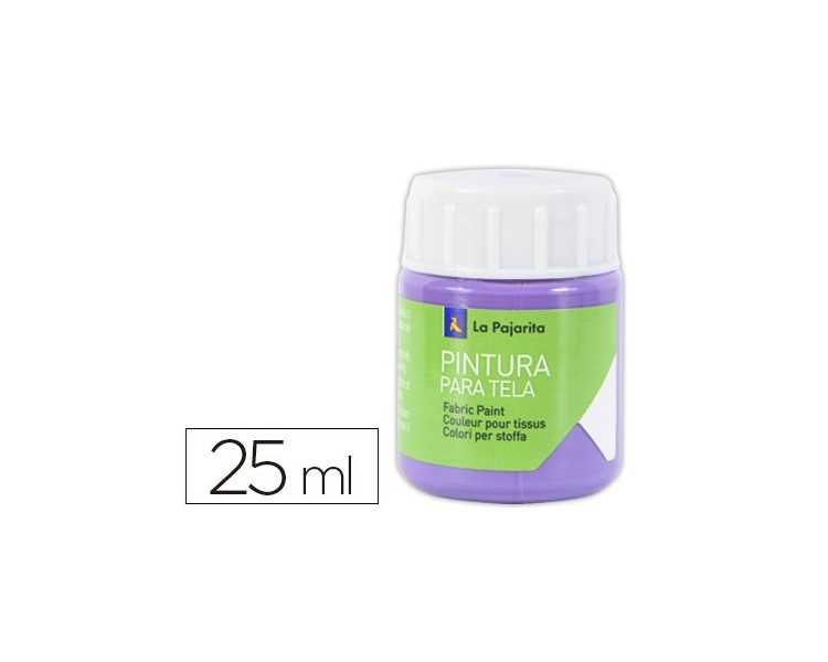 Pintura para tela la pajarita lila 25 ml