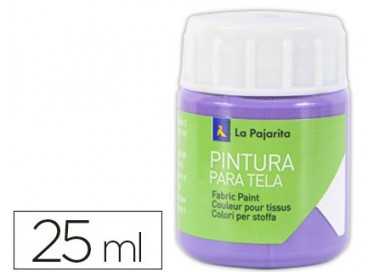 Pintura para tela la pajarita lila 25 ml