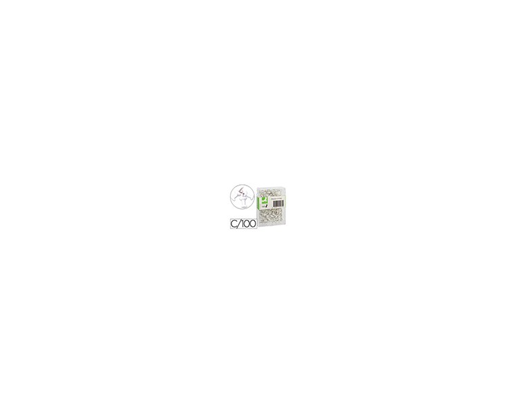 Señalizador de planos q-connect blanco caja de 100 unidades