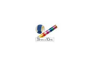 Cinta fantasia 10 mt x 31 mm azul
