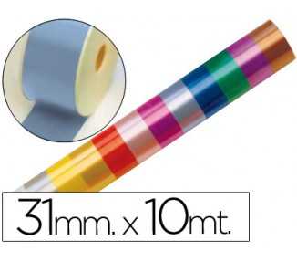 Cinta fantasia 10 mt x 31 mm celeste