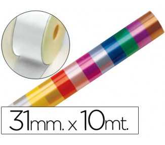 Cinta fantasia 10 mt x 31 mm blanco