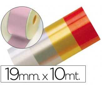 Cinta fantasia 10 mt x 19 mm rosa