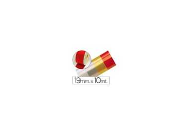 Cinta fantasia 10 mt x 19 mm rojo