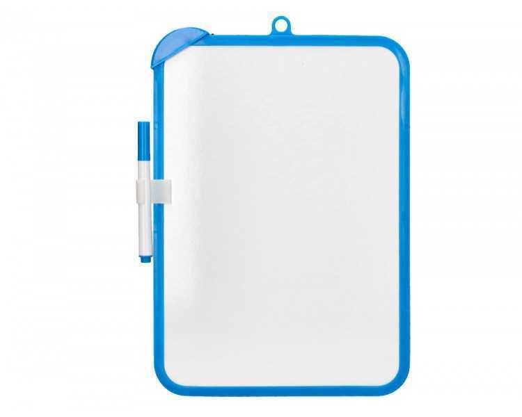 Pizarra blanca liderpapel 25x35 cm con rotulador y borrador