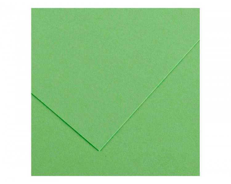 Cartulina guarro verde manzana 50x65 cm 185 gr