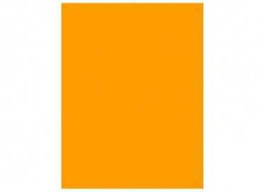 Cartulina fluorescente naranja 50x65 cm 230 gr