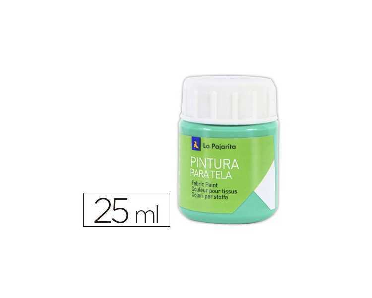Pintura para tela la pajarita verde esmeralda 25 ml